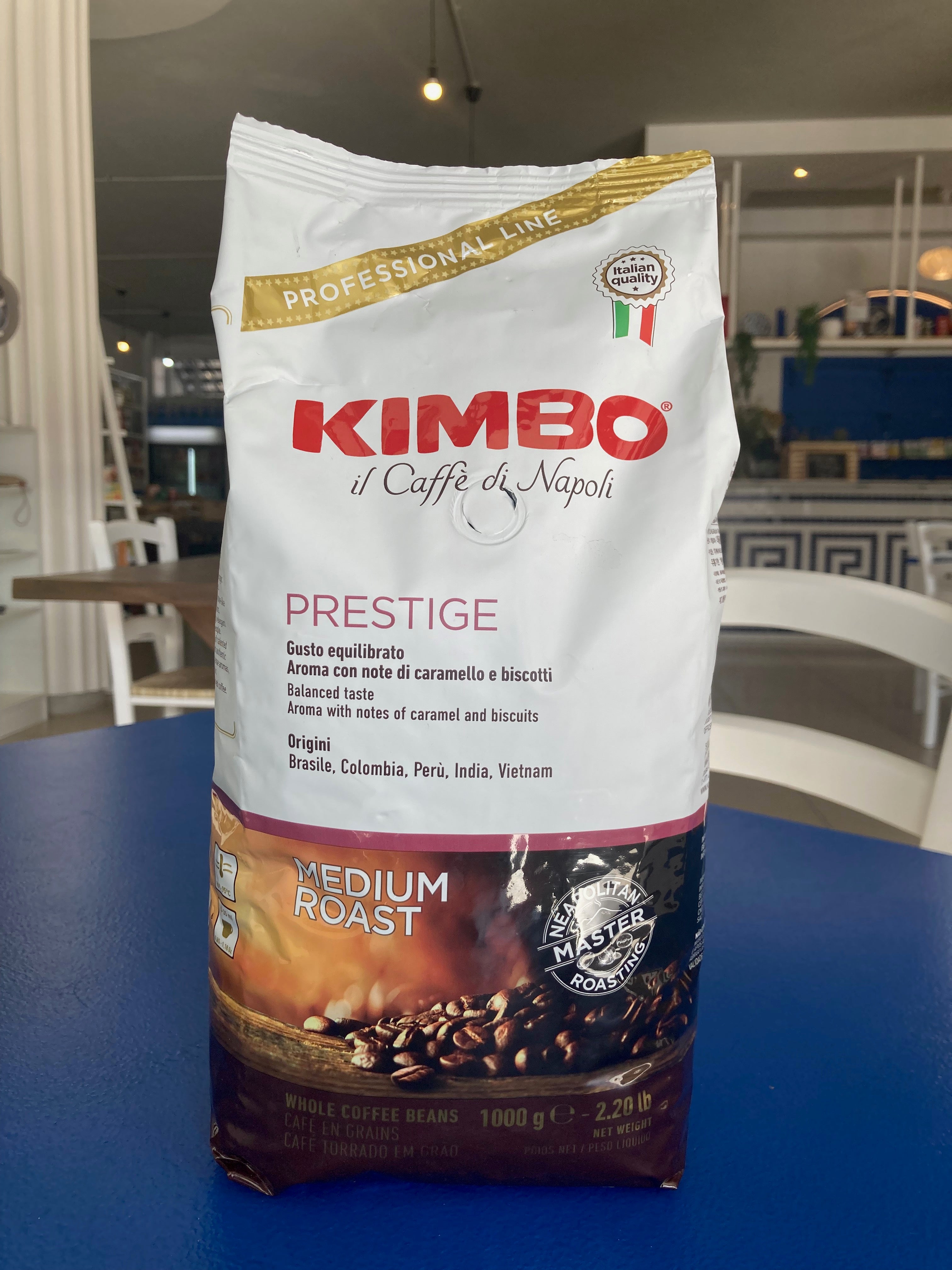 Kimbo Espresso Napoli Café en grains 1 kg