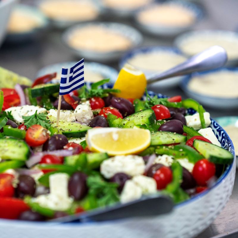 Salads & vegan foods