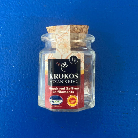 Krokos Greek Red Saffron - Stigmas 1g