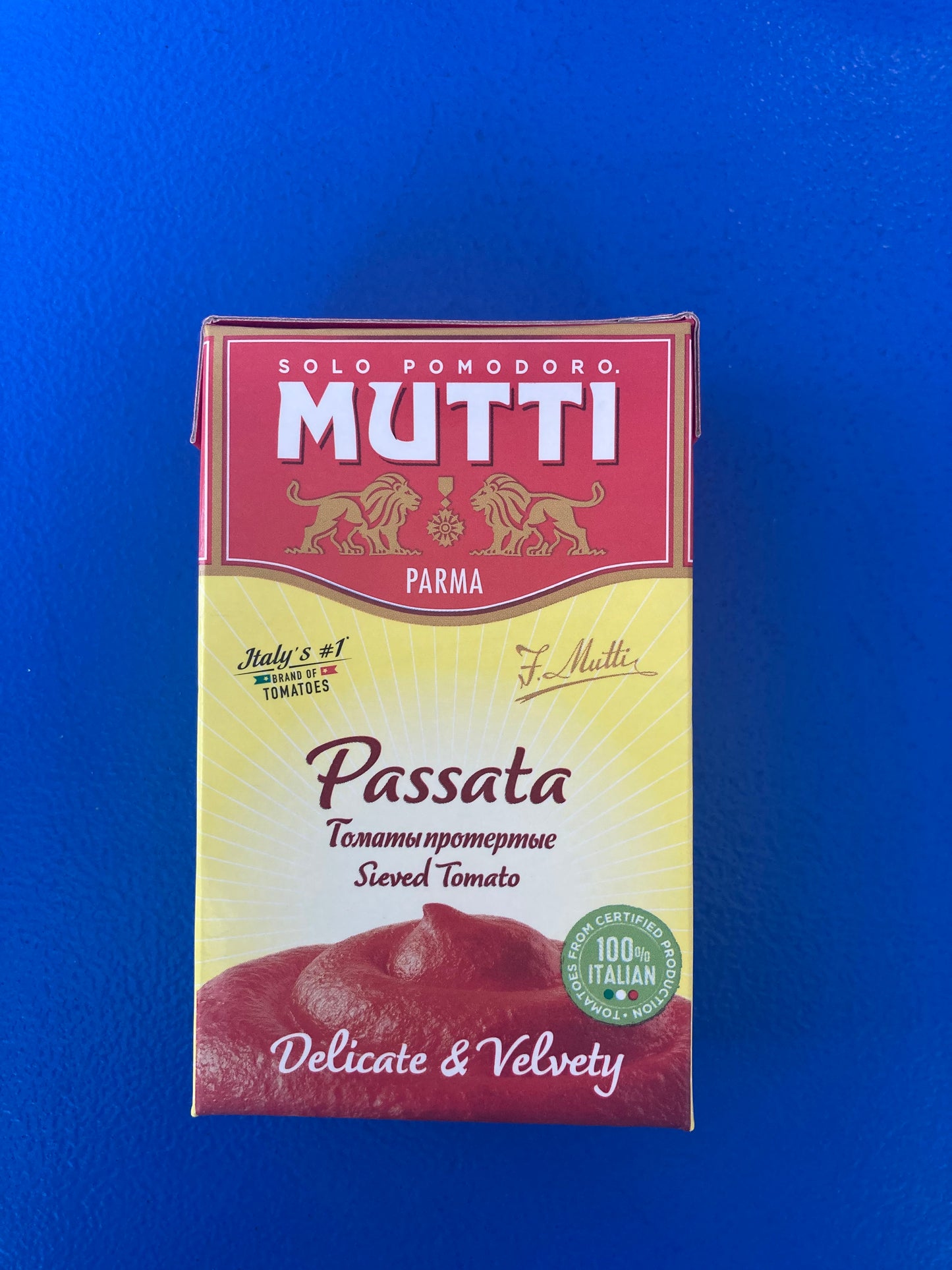 Mutti Passata - sieved tomato 500ml