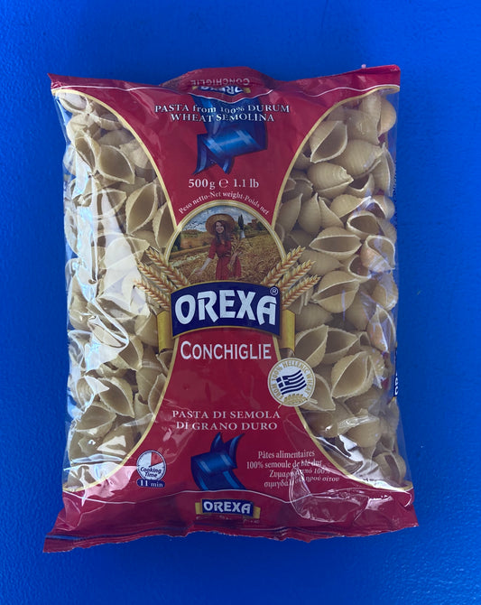 Orexa Conchiglie Pasta Shells 500g